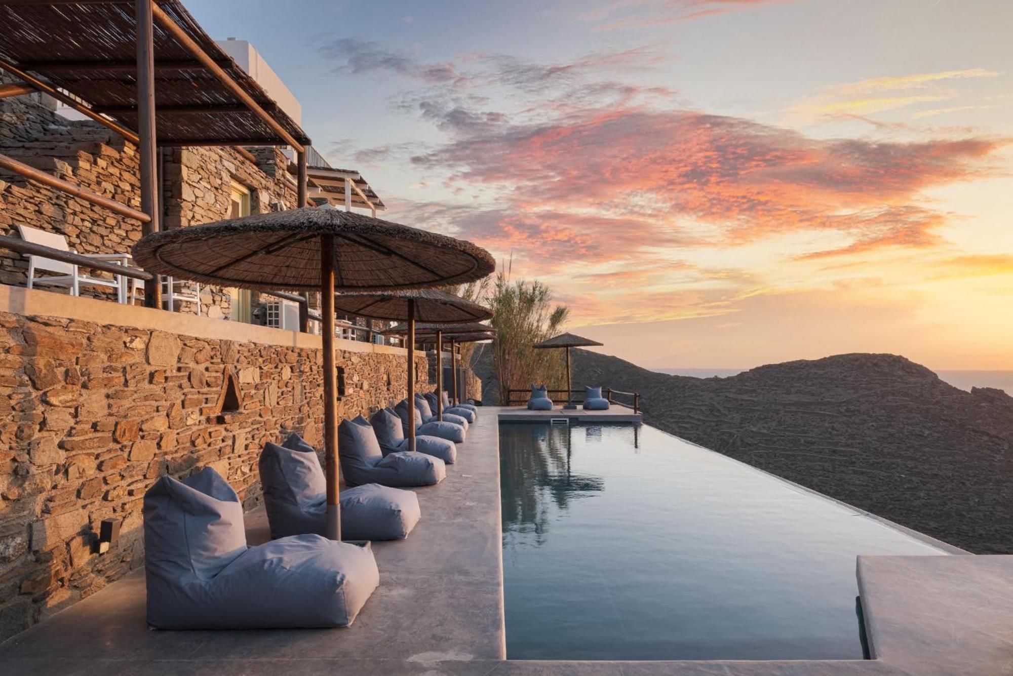 Kastella Sunset Villa Three Kythnos Exterior foto