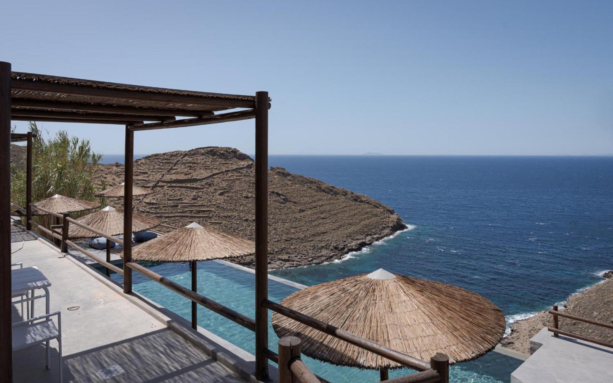 Kastella Sunset Villa Three Kythnos Exterior foto
