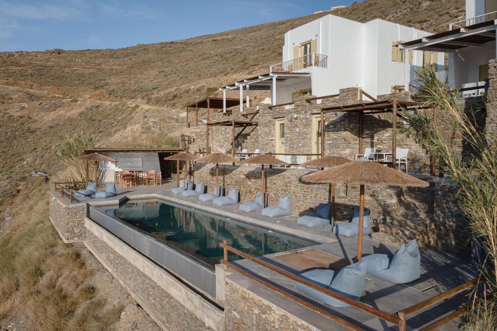 Kastella Sunset Villa Three Kythnos Exterior foto