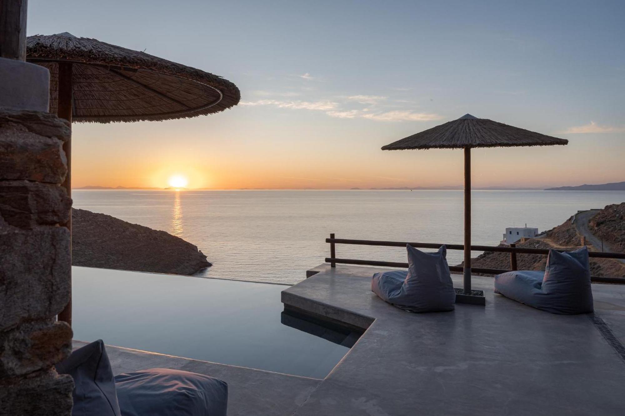 Kastella Sunset Villa Three Kythnos Exterior foto
