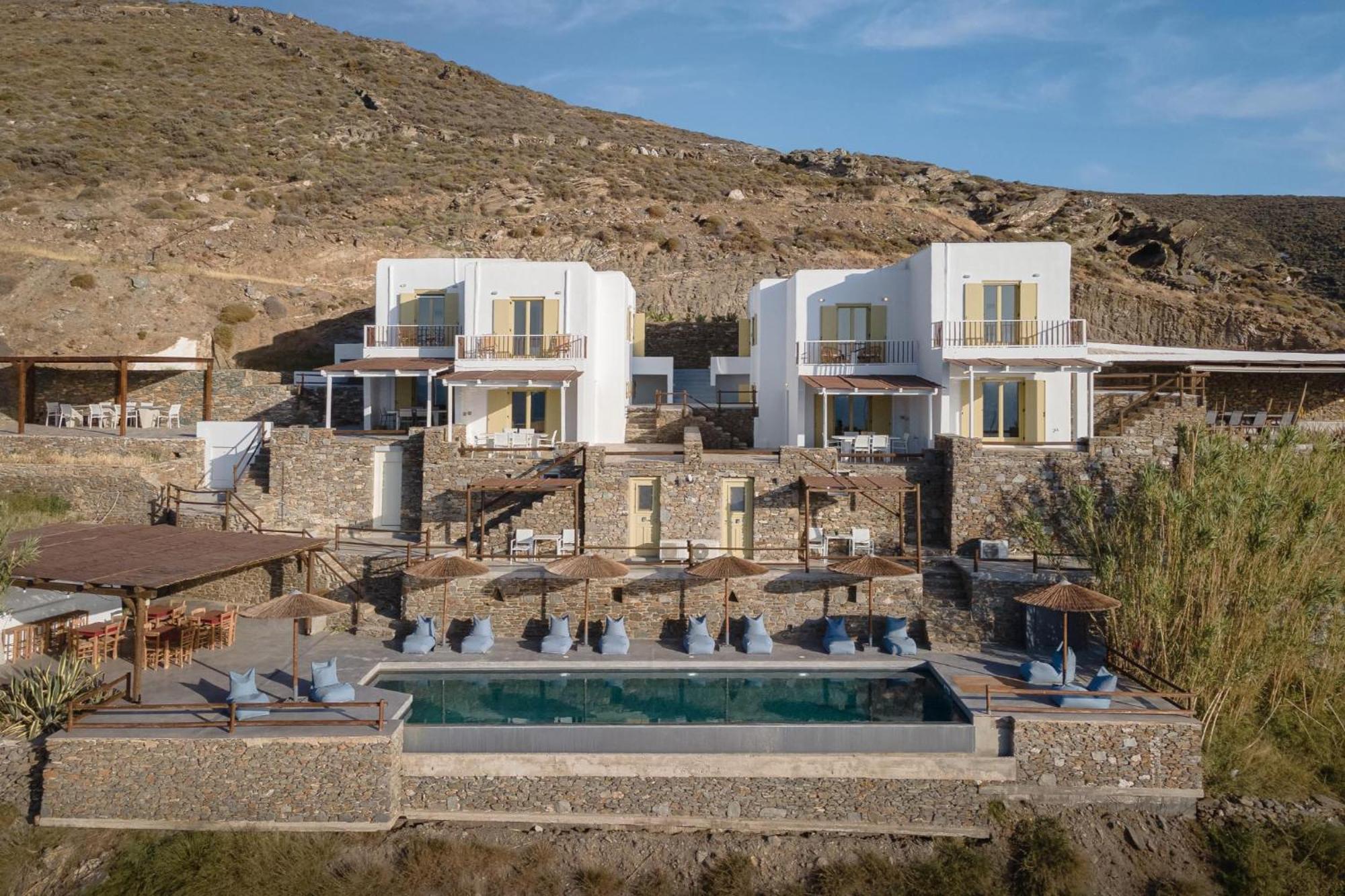 Kastella Sunset Villa Three Kythnos Exterior foto
